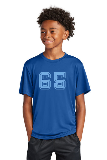 Maplewood 65 - Royal Blue with Light Blue logo