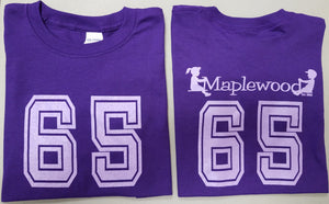Maplewood 65 - Purple w/ Lavender logo