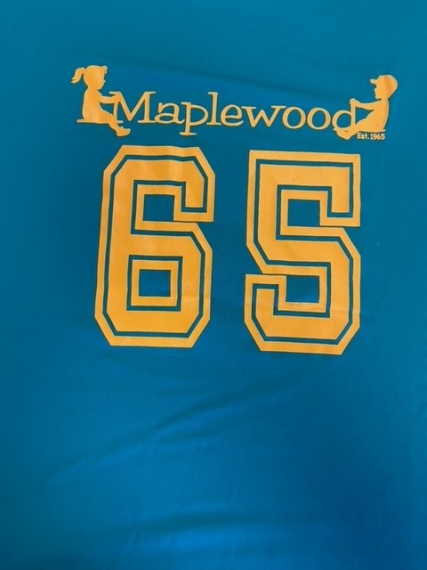 Maplewood 65- Tropical Blue with Gold Logo *Last Chance*