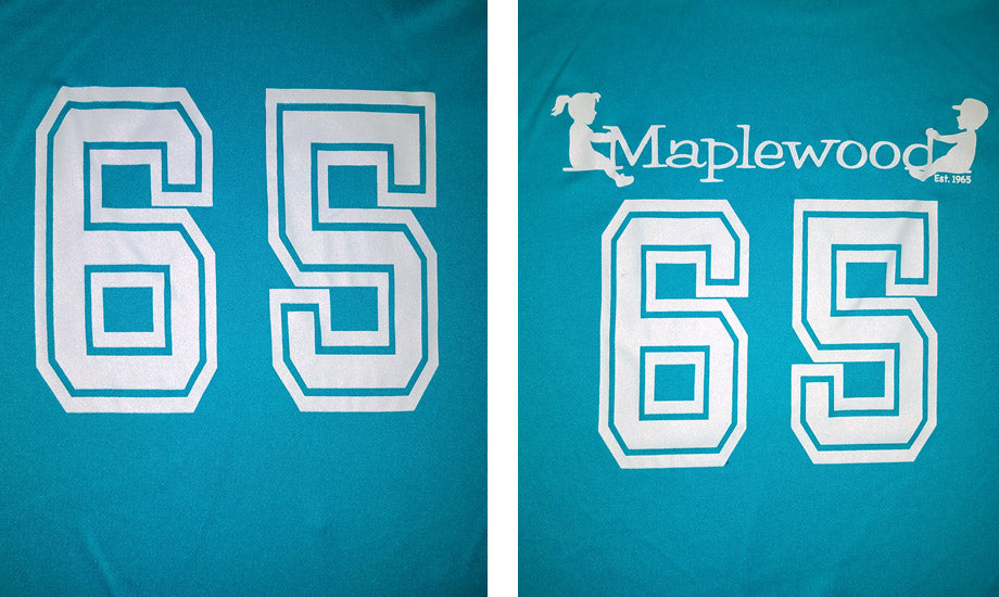 Maplewood 65 -Atomic Blue w/ light blue Logo * Last Chance*