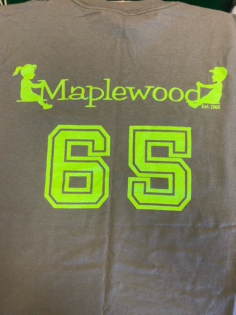 Maplewood 65- Grey with Green Logo *Last Chance*