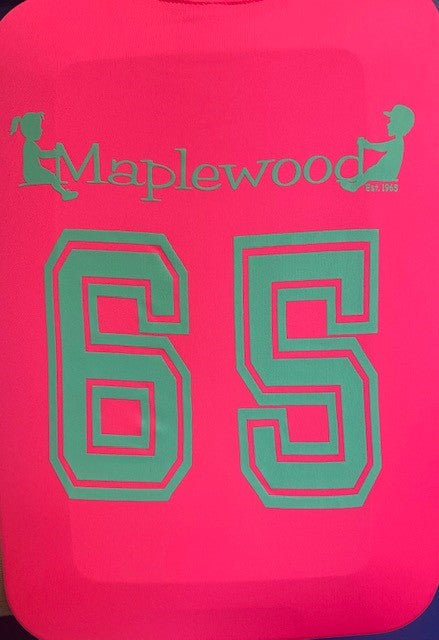 Maplewood 65- Neon Pink w/ Mint Logo